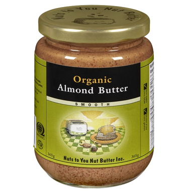 Nuts To You Organic Almond Butter - 365G