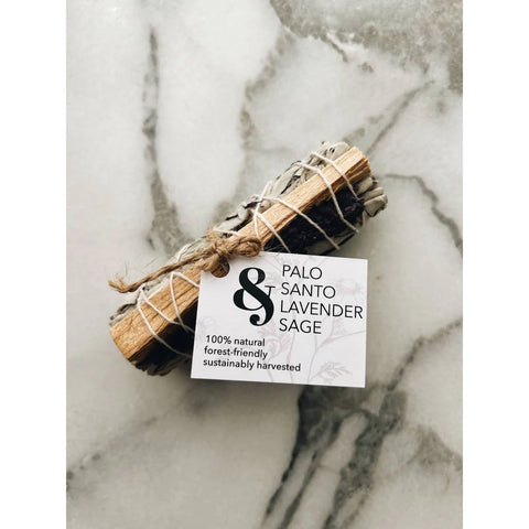 EOL Palo Santo, Lavender Sage Smudge Stick