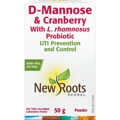 new roots D-Mannose & Cranberry 50g
