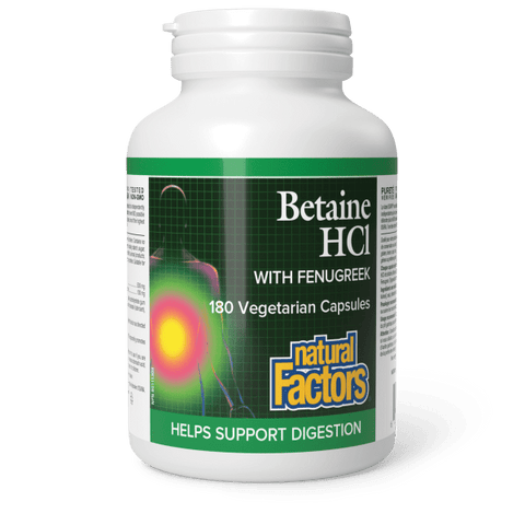 Natural Factors Betaine HCL 90VCAP