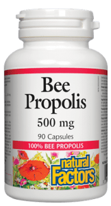 Natural Factors Bee Propolis 500Mg 90 Caps