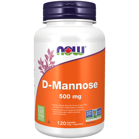 Now Foods D-Mannose 120 Caps