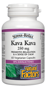 Natural Factors Kava Kava 250Mg 60Vcaps