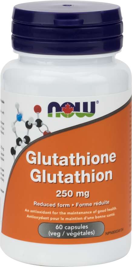 Now Glutathione 250Mg 60 Caps