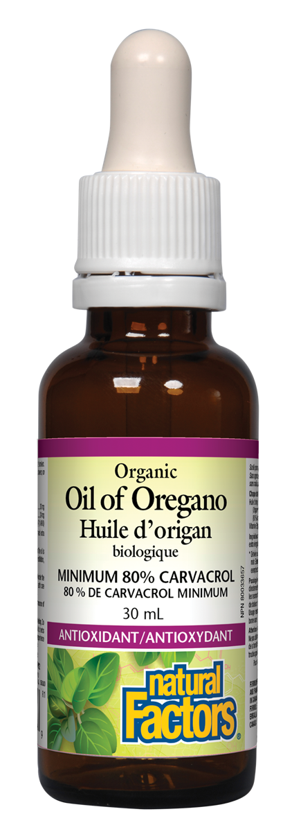 Natural Factors Oil Of Oregano - 30Ml