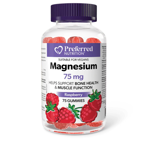 Preferred Nutrtion Magnesium Citrate 75mg 75Gummies