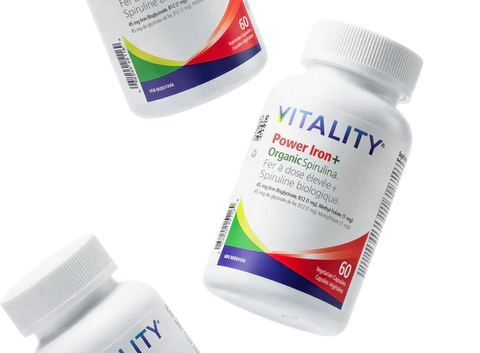 Vitality Power Iron 60 Cap