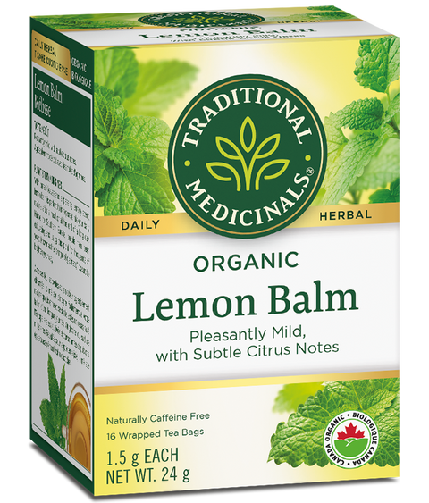 Traditional Medicinals Lemon Balm Tea - 16 Bags