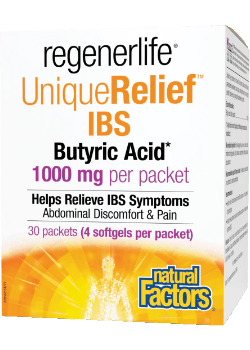 Natural Factors Butyric Acid 30 Pack