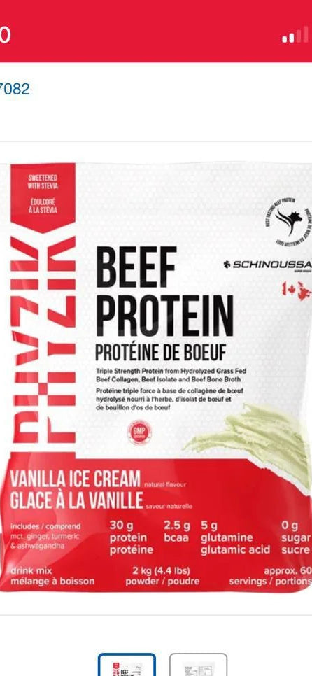 PHYSIK Beef Protein Van 4LB