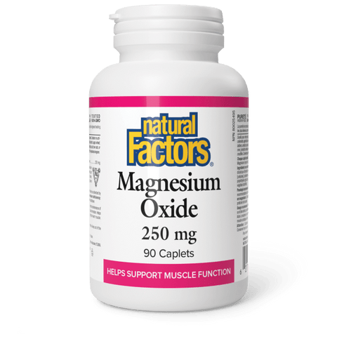 Natural Factors Magnesium Oxide 90 250MG