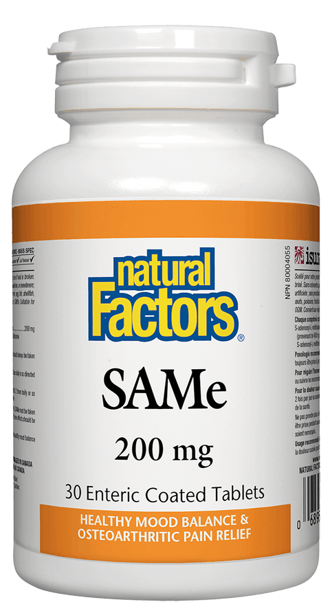 Natural Factors Same 200Mg 30Tab
