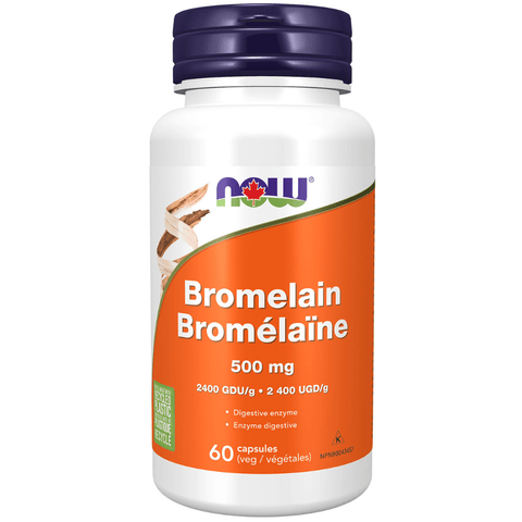 Now Bromelain 500mg 60CAP