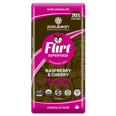 Zazubean Rasp & Cherry 85G