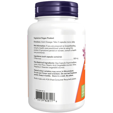 Now Foods D-Mannose 120 Caps